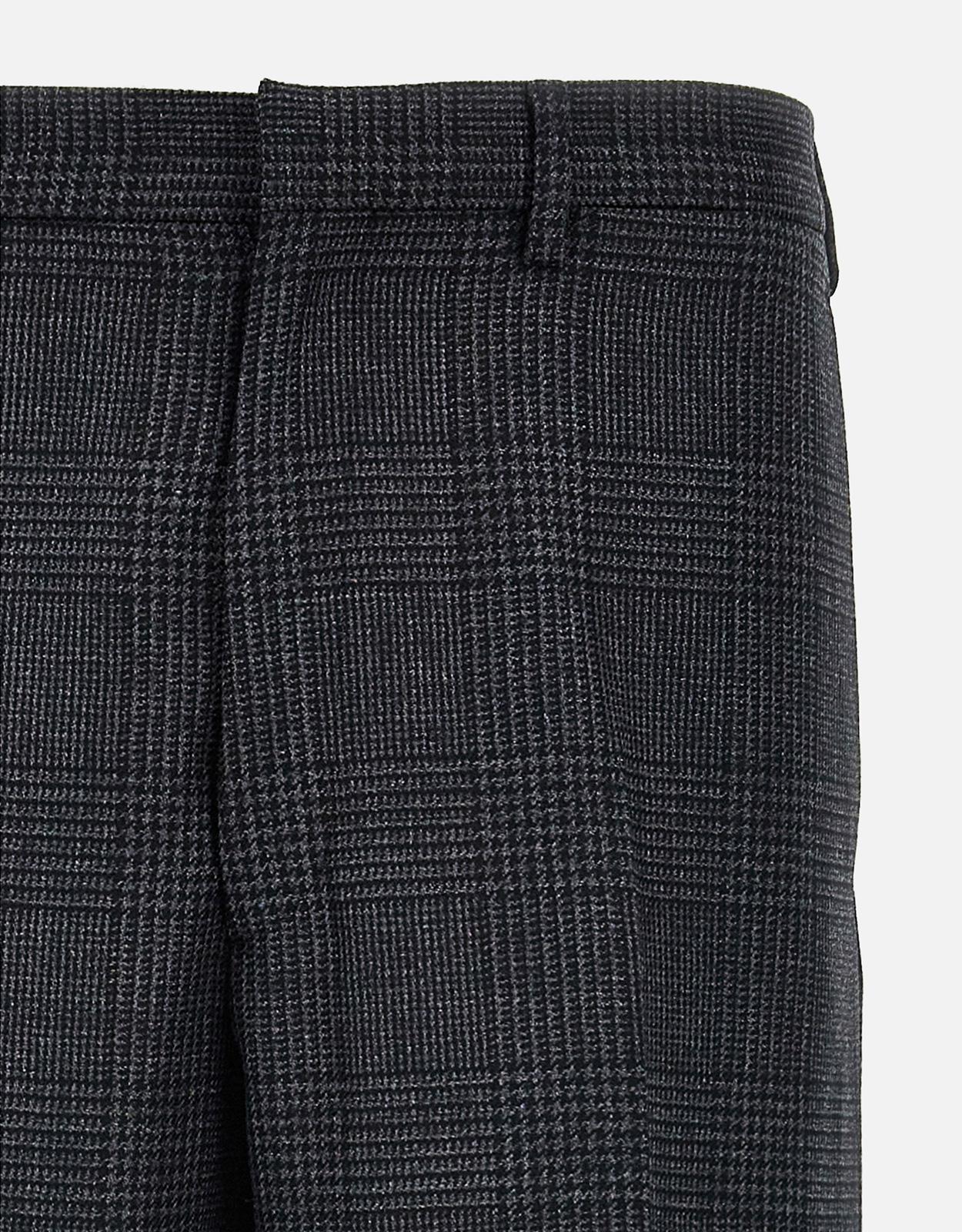 Prada メンズ チェックバージンウールパンツ (すべての新品) IFCHIC.COM