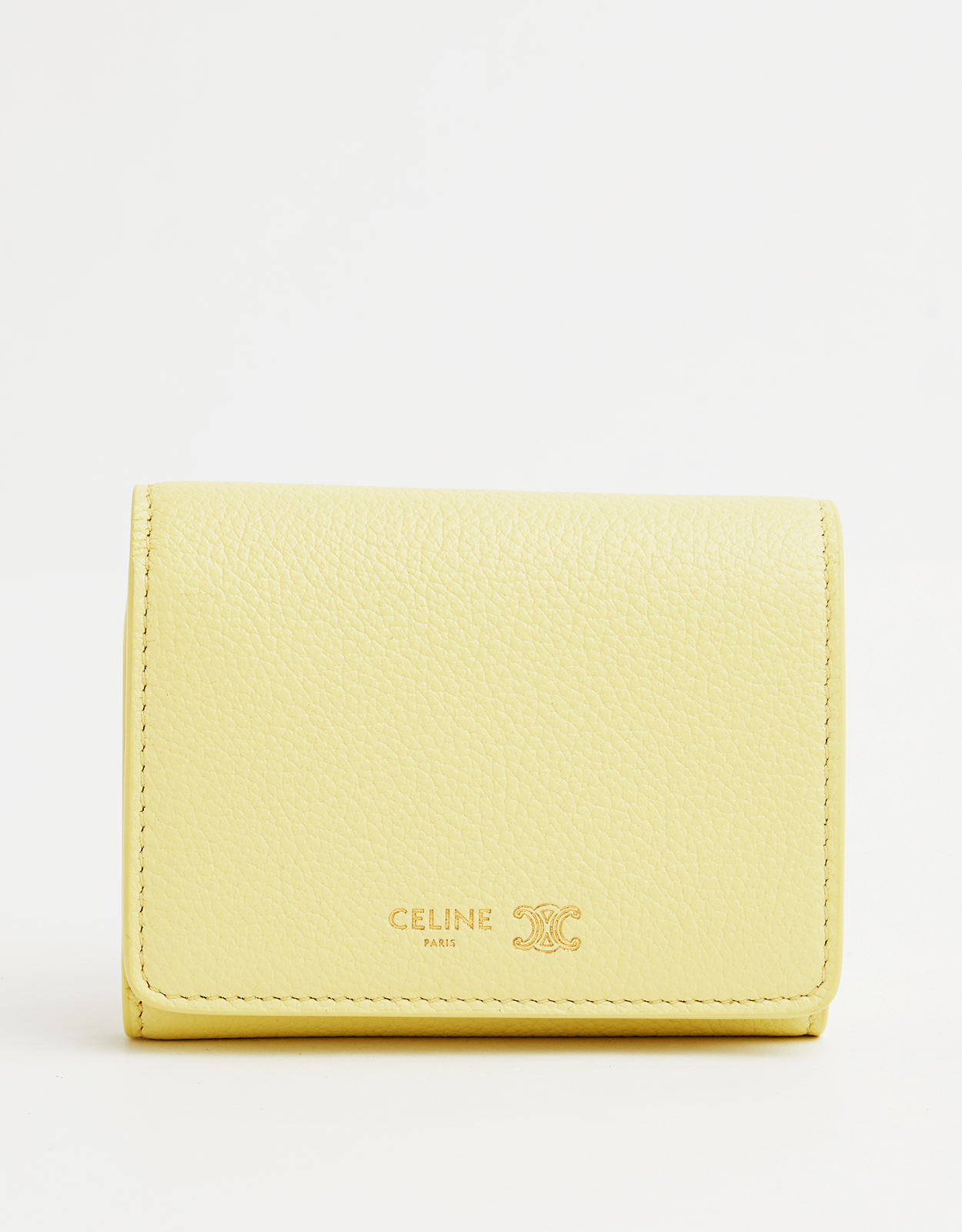 CELINE Celine Supple Grained Calfskin Fine Wallet　セリーヌ しなやかなグレイン カーフスキン ファイン ウォレット