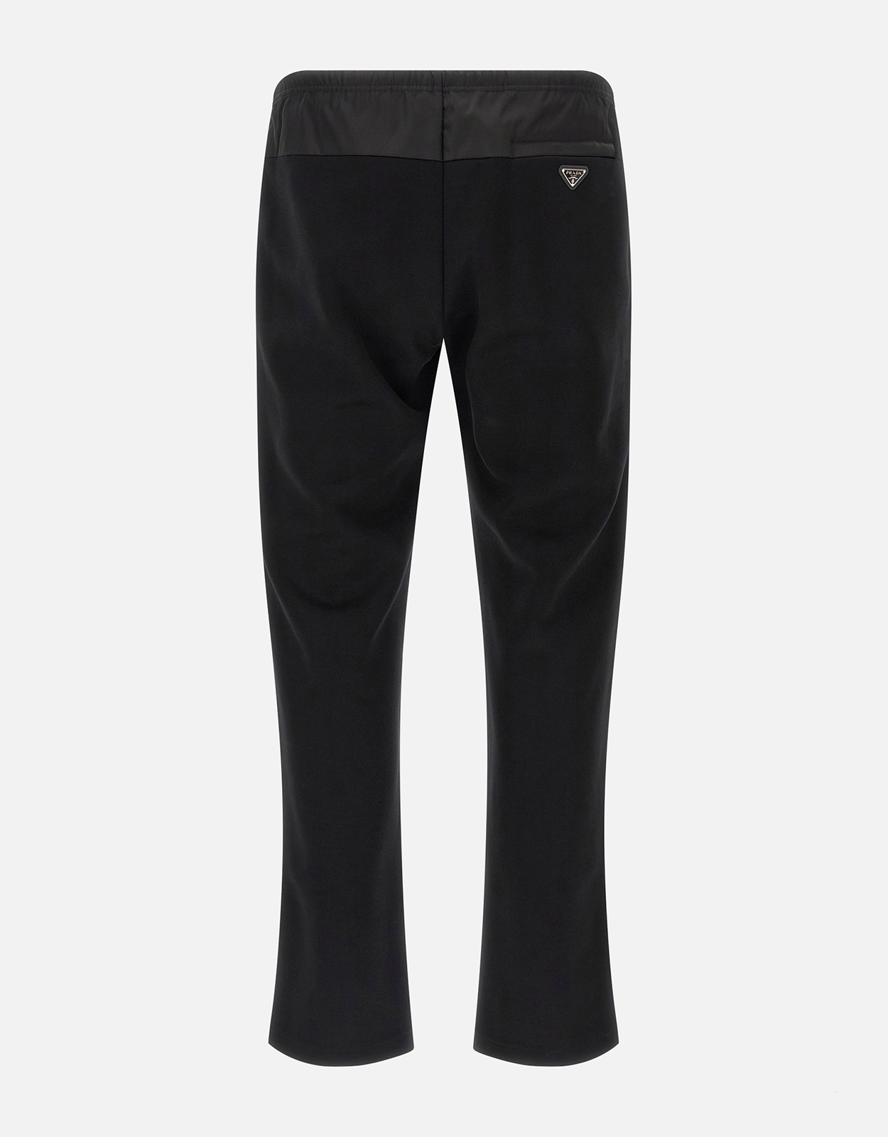 Prada メンズ Re-Nylon コットンフリース ストレートジョガーパンツ