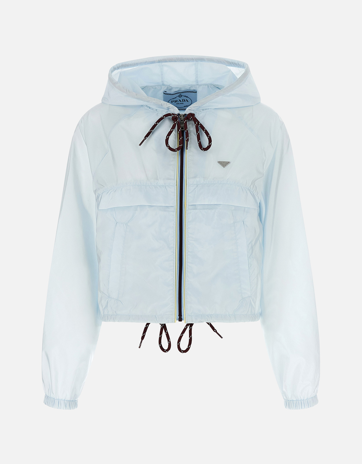 Prada Prada Re-Nylon Feather Crop Jacket - IT 34　プラダ リナイロン フェザー クロップ ジャケット - IT 34