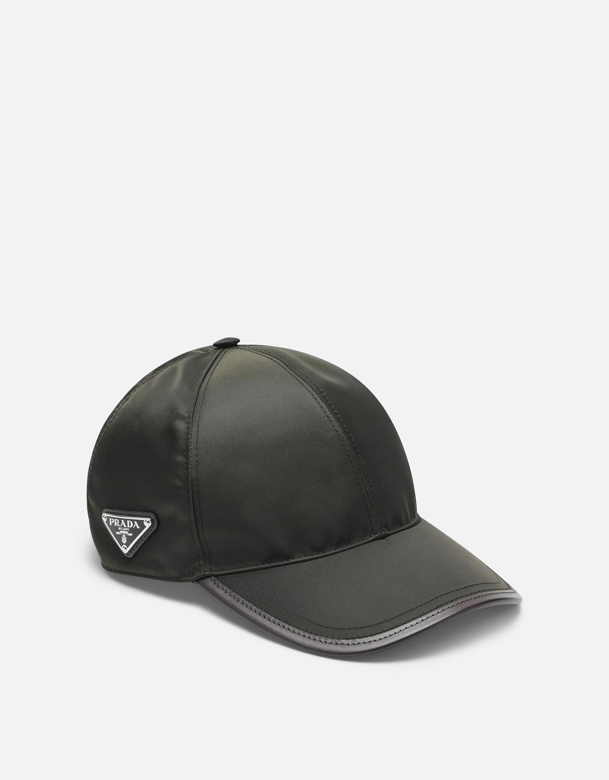 Prada メンズ Speedrock Re-Nylon 迷彩柄 ベースボールキャップ (帽子 Prada メンズ Speedrock Re-Nylon 迷彩柄 ベースボールキャップ (帽子