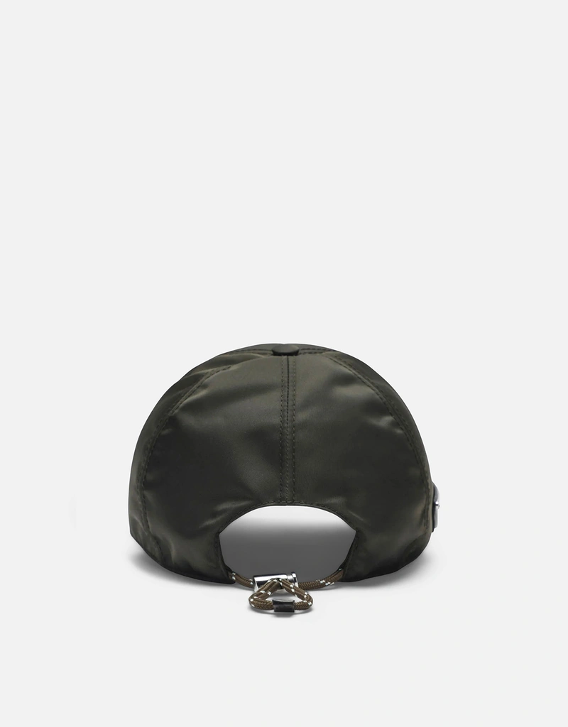 Prada メンズ Speedrock Re-Nylon 迷彩柄 ベースボールキャップ (帽子 Prada メンズ Speedrock Re-Nylon 迷彩柄 ベースボールキャップ (帽子