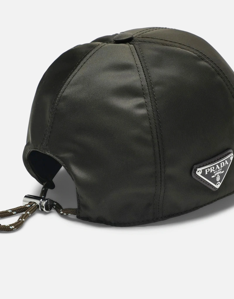 Prada メンズ Speedrock Re-Nylon 迷彩柄 ベースボールキャップ (帽子