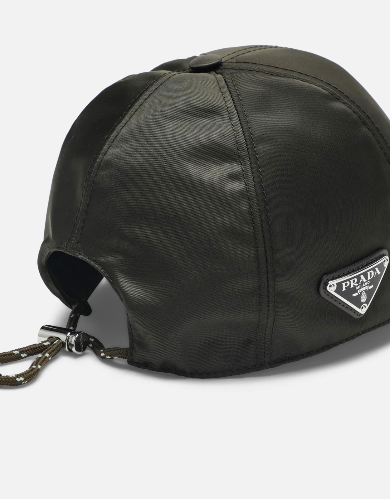 Prada メンズ Speedrock Re-Nylon 迷彩柄 ベースボールキャップ (帽子