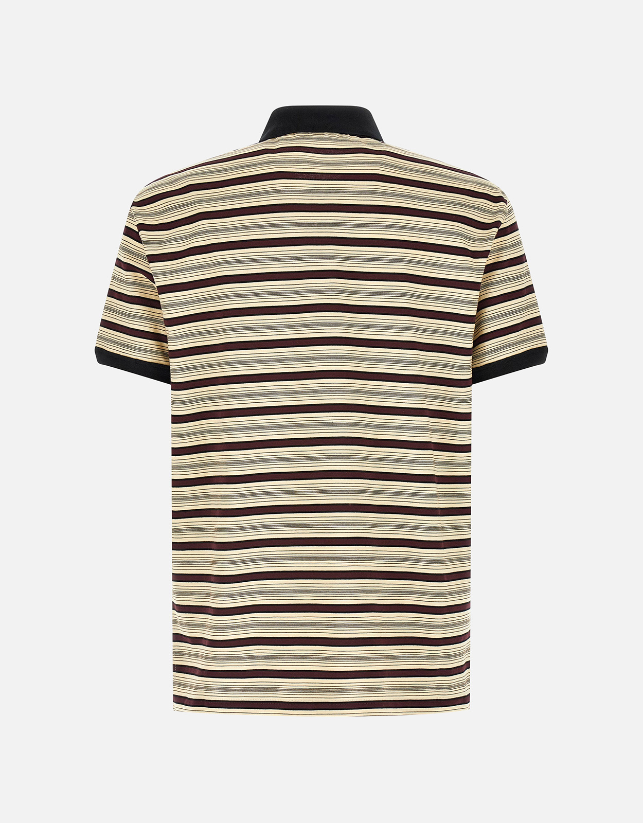 Prada メンズストライプコットンポロシャツ (すべての新品) IFCHIC.COM