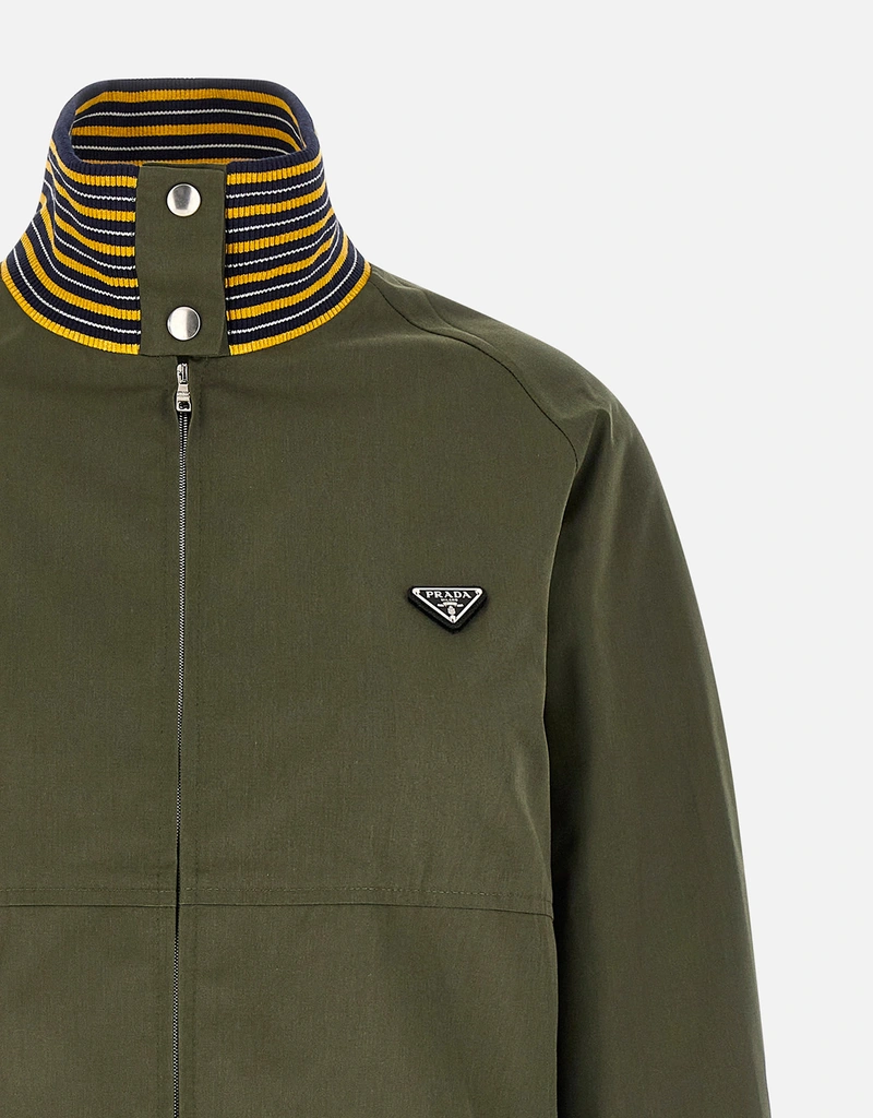 Prada ロゴボンバージャケット (すべての新品) IFCHIC.COM