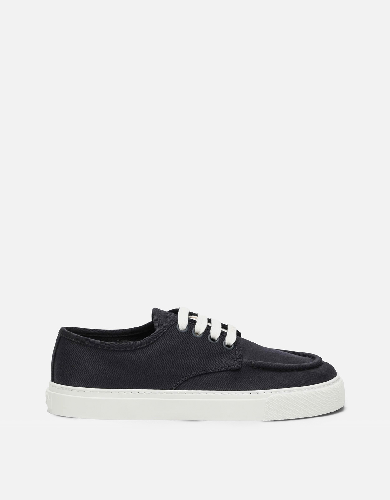 Prada メンズ コットン ネイビーブルースニーカー () IFCHIC.COM