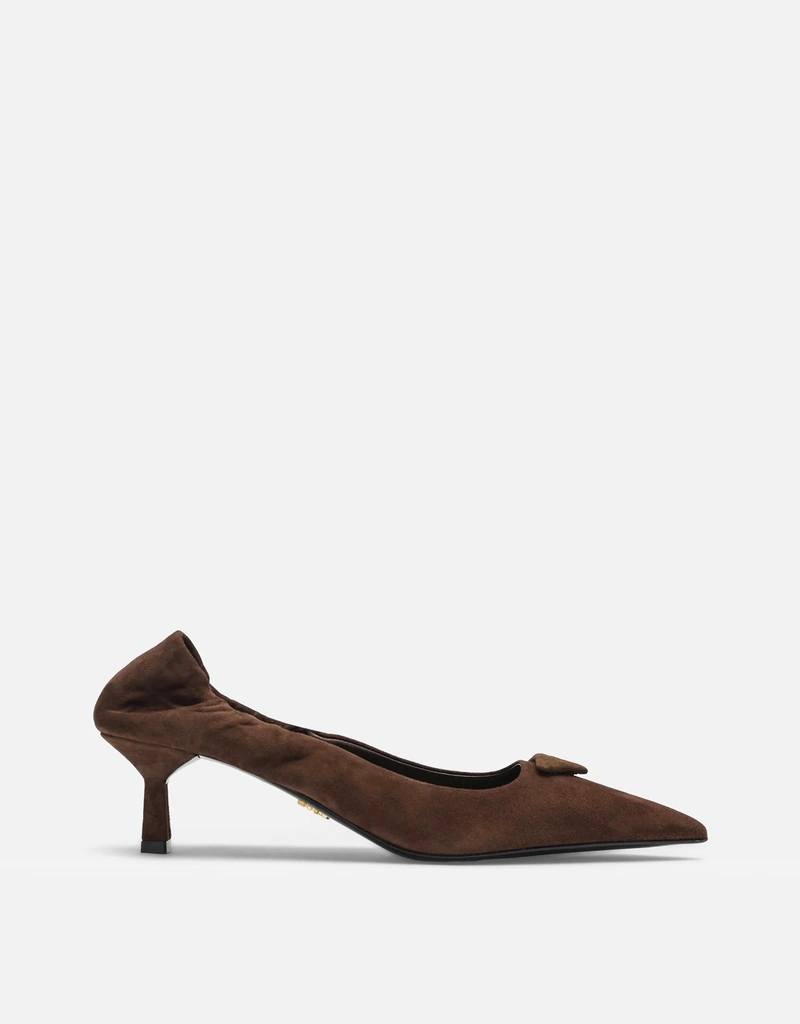 Prada ココア色スエードパンプス (すべての新品) IFCHIC.COM Prada ココア色スエードパンプス (すべての新品) IFCHIC.COM