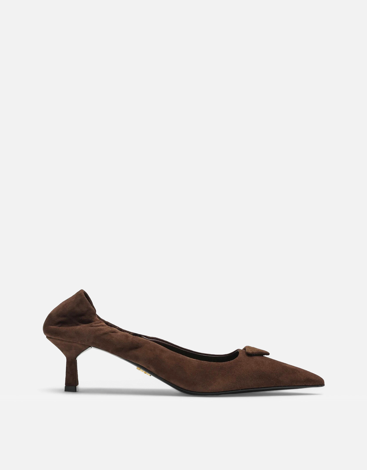Prada Prada Cocoa Colored Suede Pumps - IT 36　Prada ココアカラー スエード パンプス - IT 36