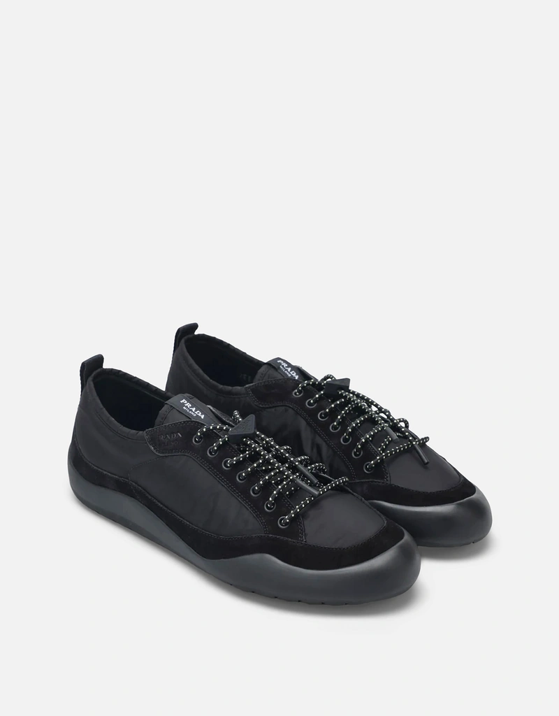 Prada メンズスピードロックナイロンスニーカー () IFCHIC.COM