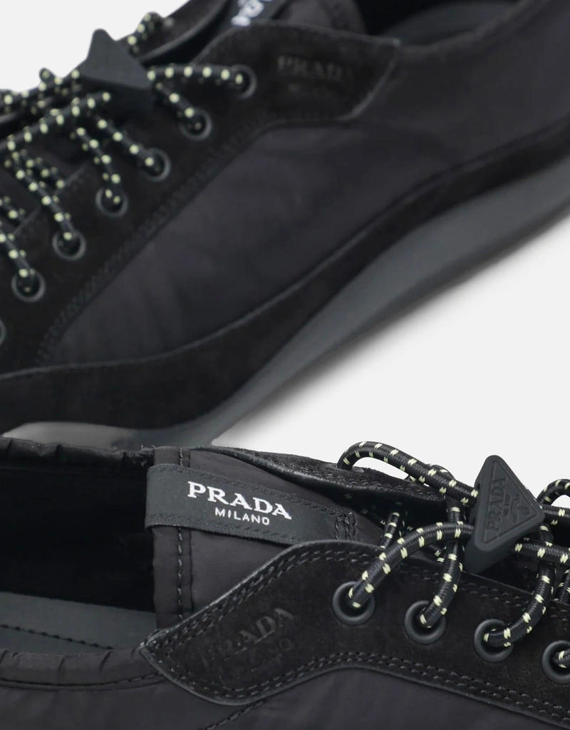 Prada メンズスピードロックナイロンスニーカー () IFCHIC.COM