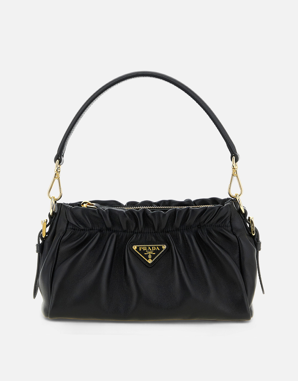Prada レザーショルダーバッグ () IFCHIC.COM