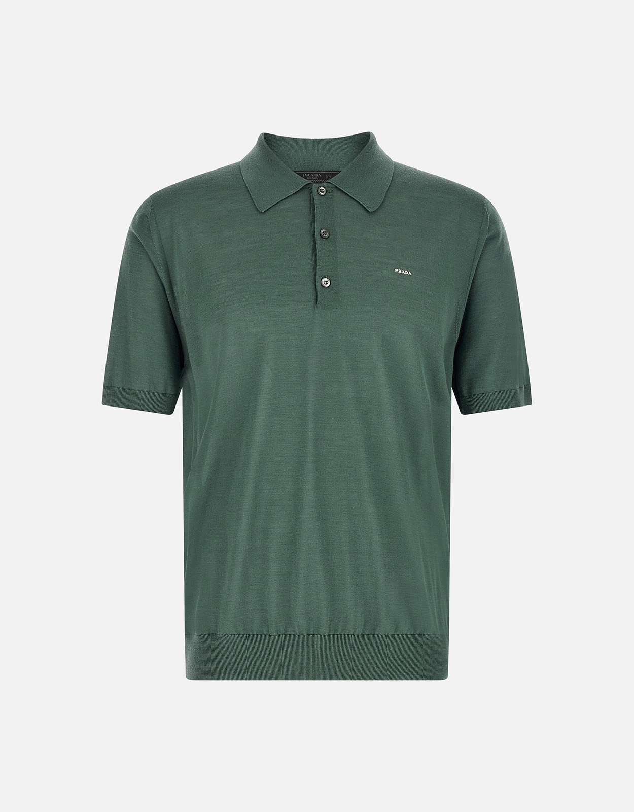 Prada Men's Superfine Virgin Wool Polo Shirt - IT 34　プラダ メンズ スーパーファイン バージン ウール ポロシャツ - IT 34 Prada