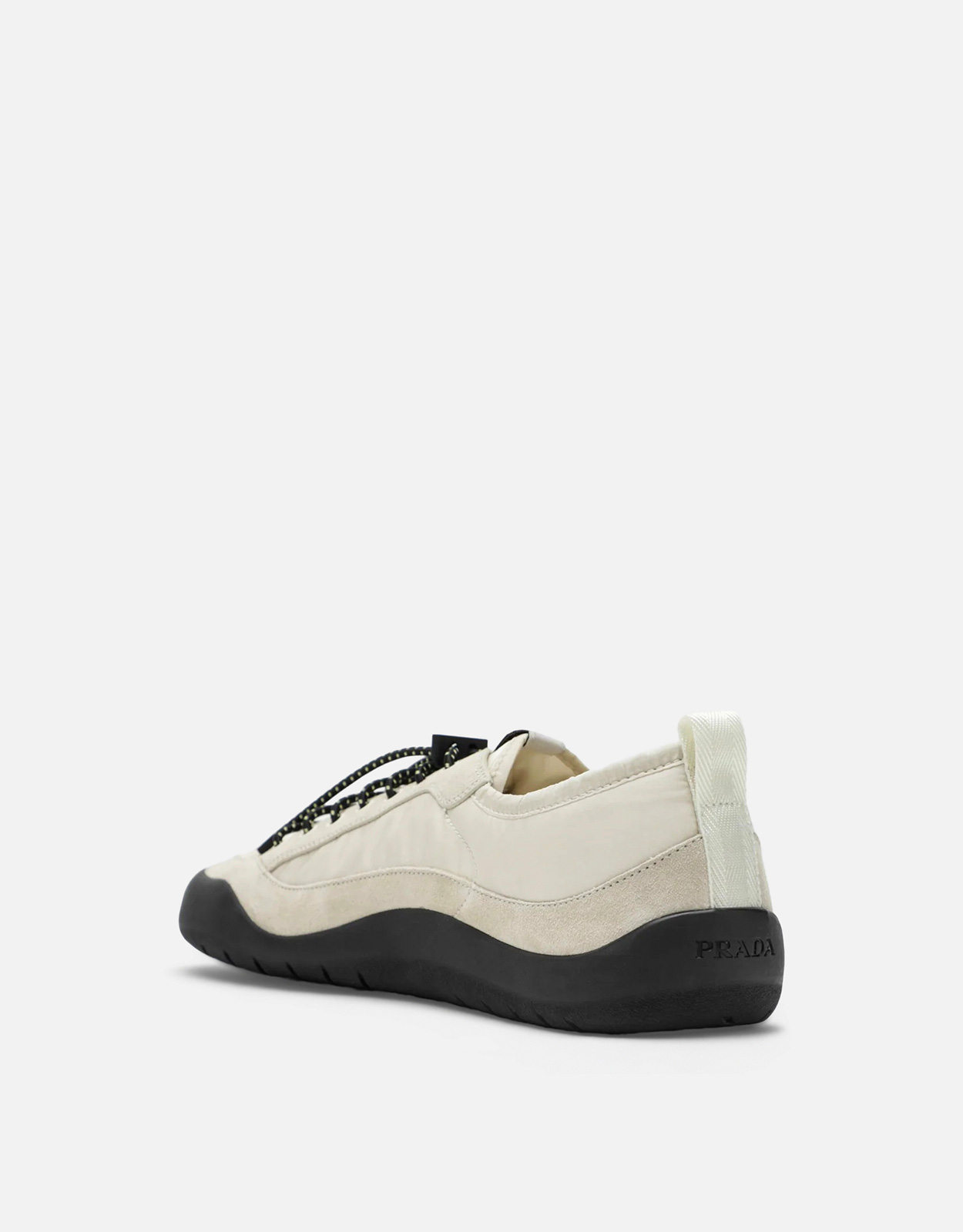 Prada メンズ スピードロック Re-Nylon スエード スニーカー () IFCHIC.COM