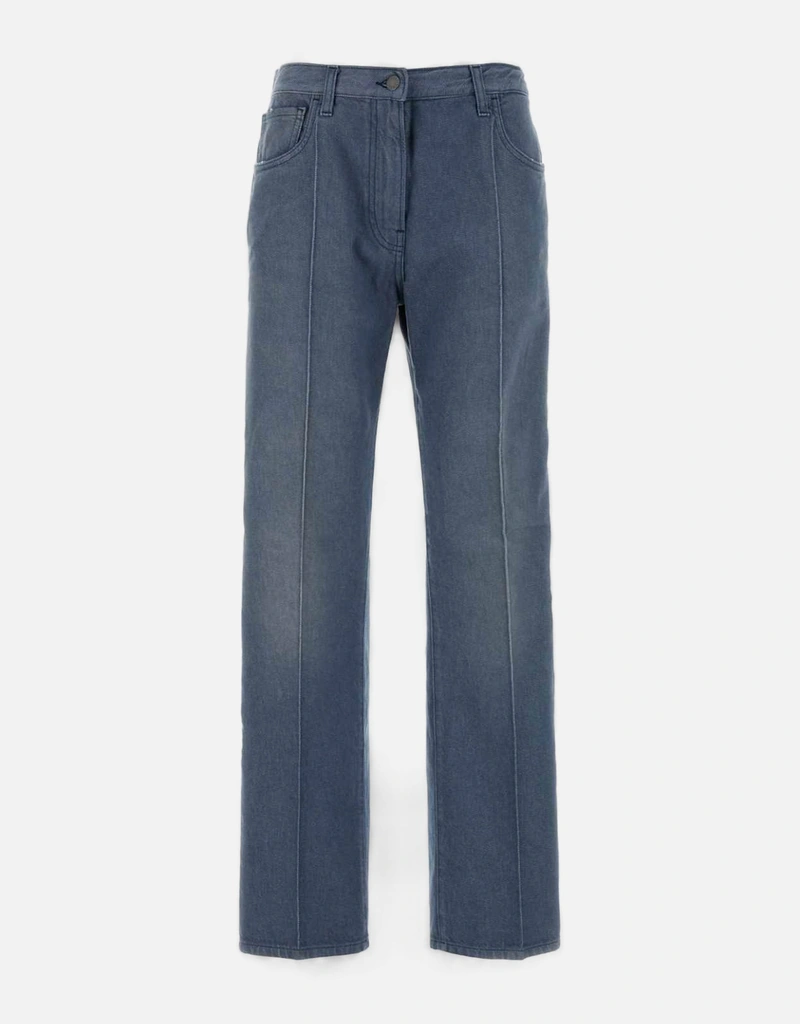 Prada ウォッシュドデニムストレートローライズジーンズ (すべての新品