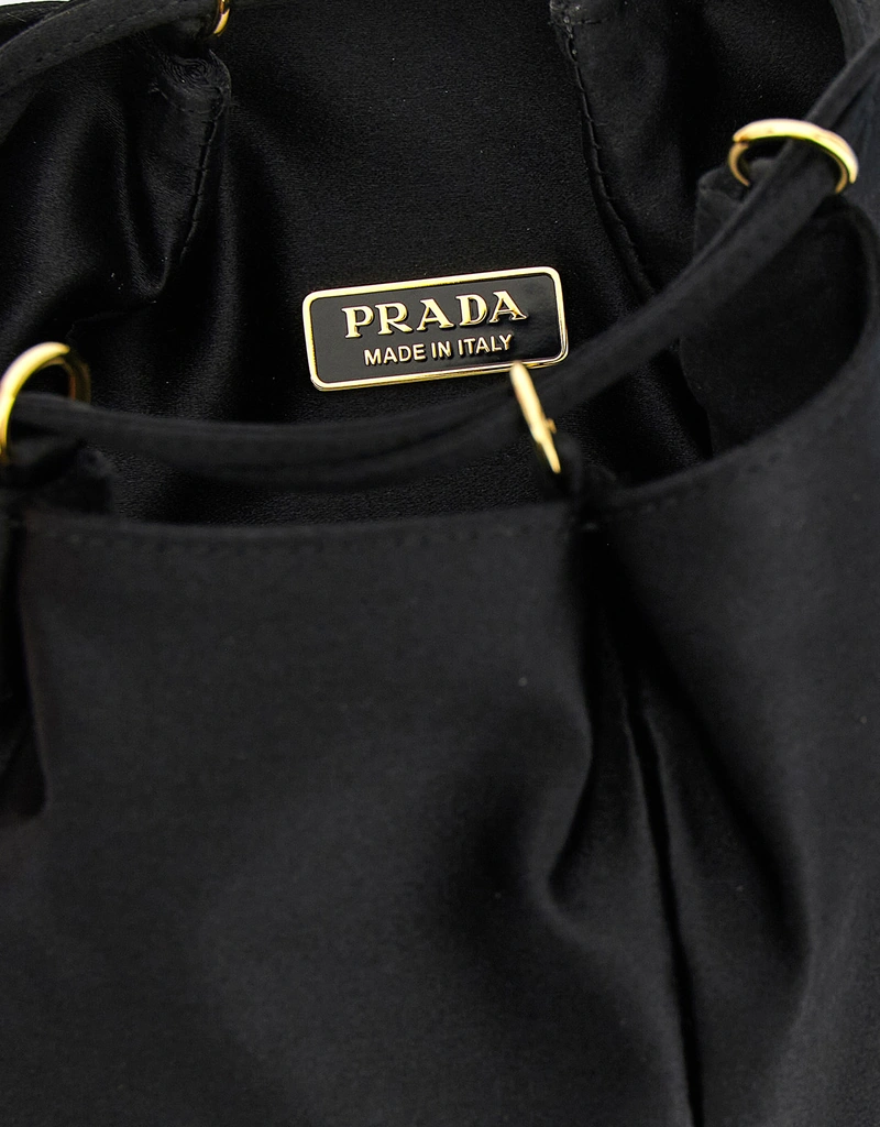 Prada サテンミニバケットバッグ () IFCHIC.COM