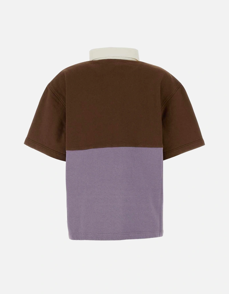 Prada Two-Tone Cotton Polo Shirt (All New In) IFCHIC.COM