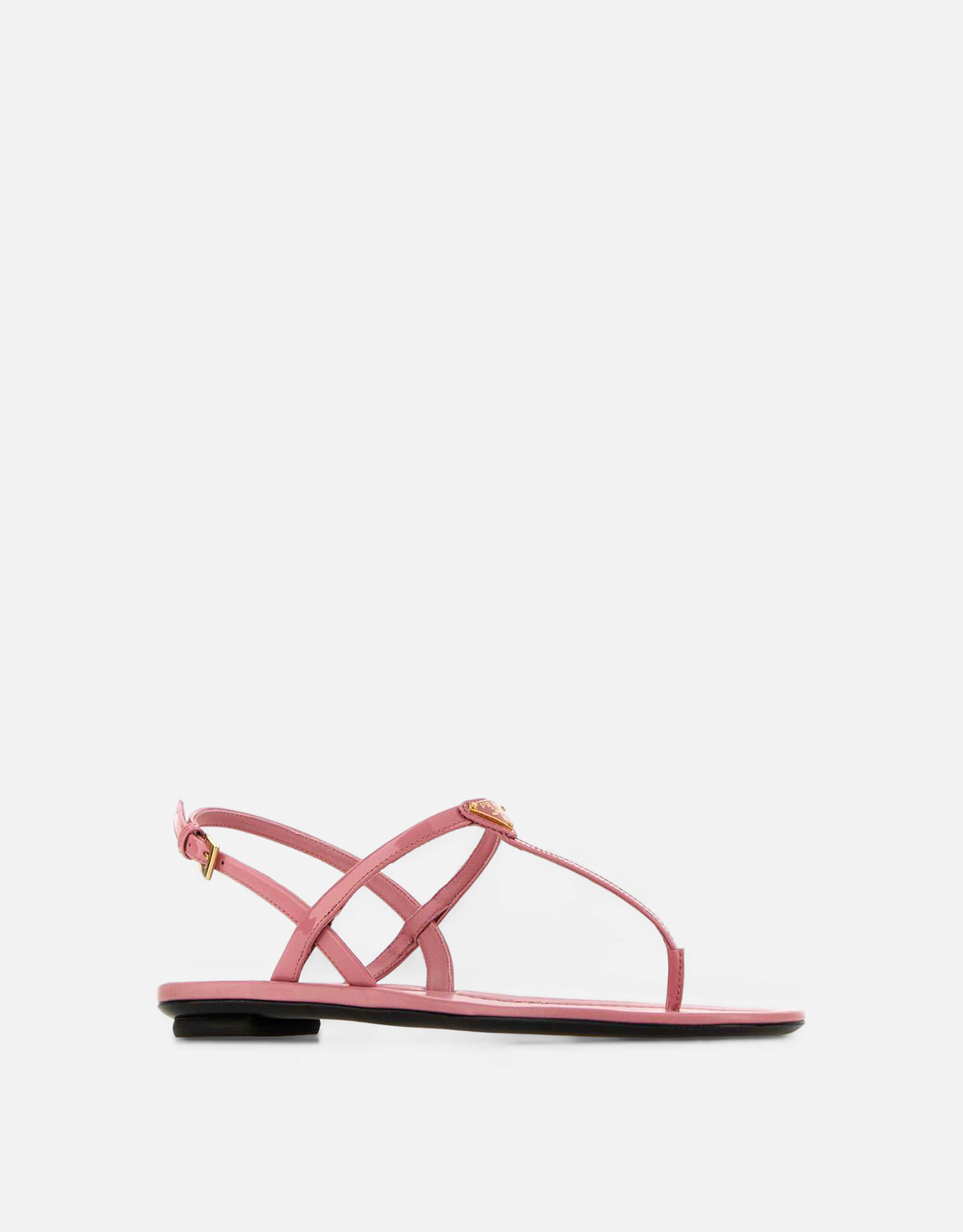 Prada ピンクレザートングサンダル () IFCHIC.COM
