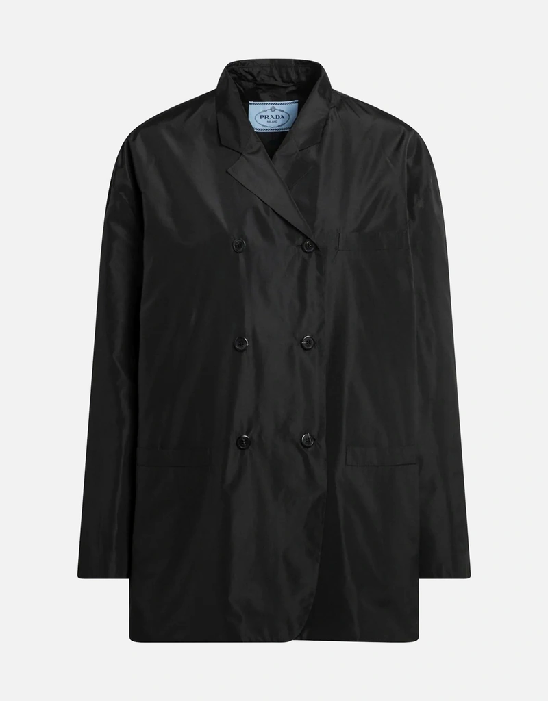 Prada ダブルブレストテクニカルタフタジャケット (すべての新品