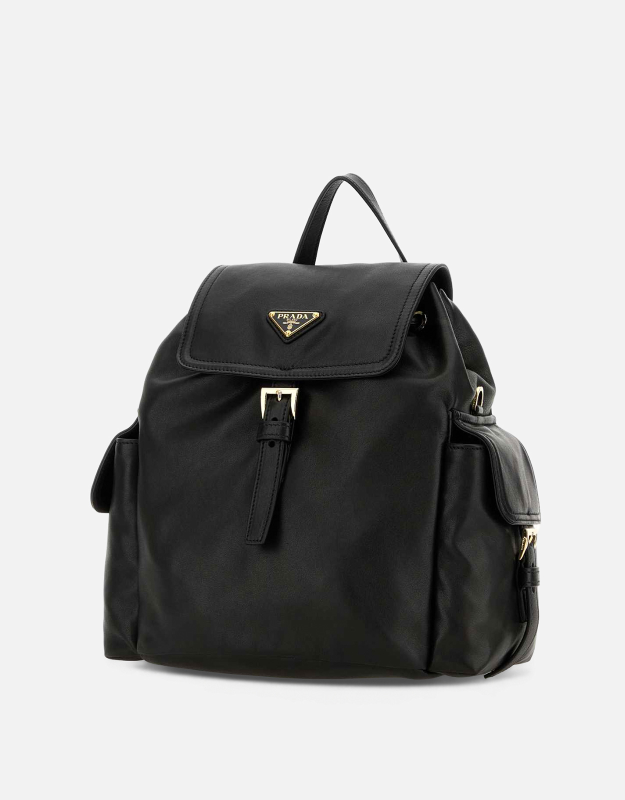 Prada ブラックナッパレザーバックパック () IFCHIC.COM