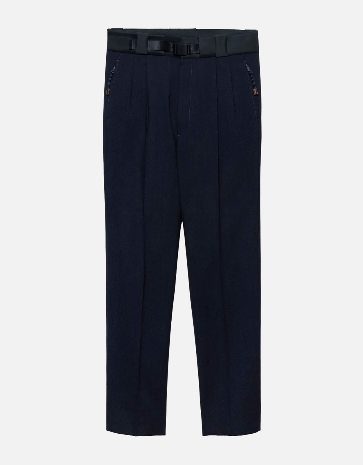 Prada Men's Wool Slim Fit Technical Detail Pants - IT 46　プラダ メンズ ウール スリム フィット テクニカル ディテール パンツ - IT 46 Prada