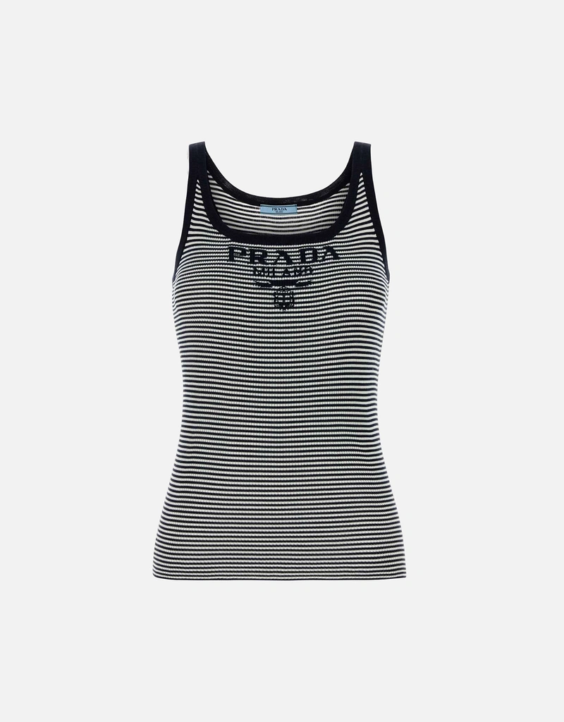 PRADA タンクトップ 正規品 美品 36 PRADA - prada タンクトップ 36 プラダの通販 by チャンミー's shop
