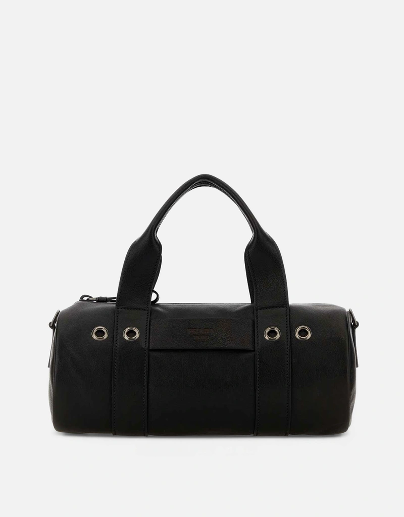 Prada ルート ペブルレザー ボストンバッグ () IFCHIC.COM