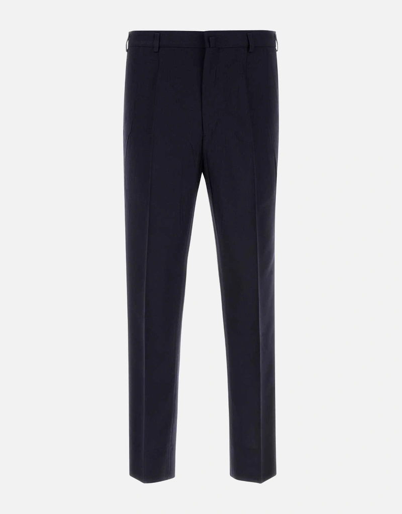Prada メンズコレクション100%バージンウールパンツ (すべての新品