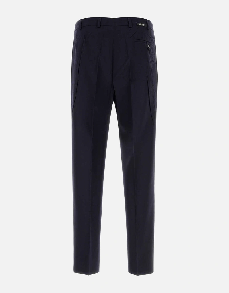 Prada メンズコレクション100%バージンウールパンツ (すべての新品