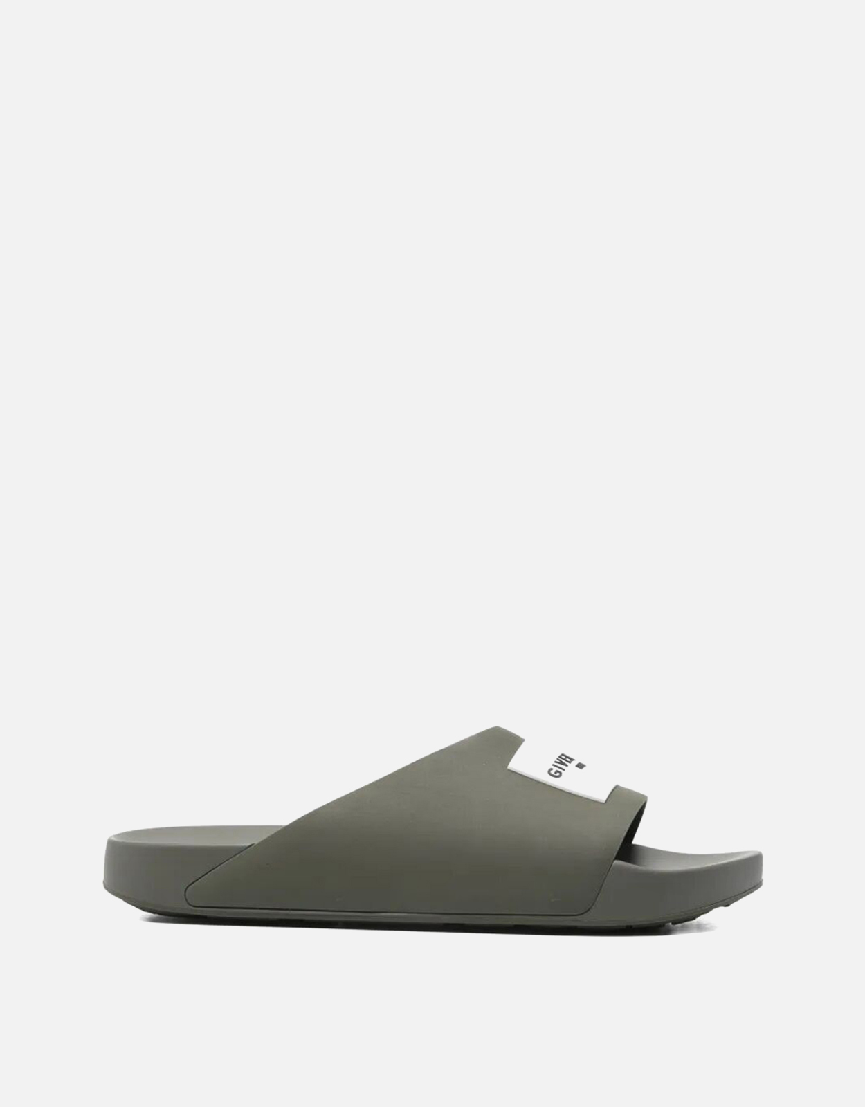Givenchy メンズ Label Slide フラット ミュール (すべての新品
