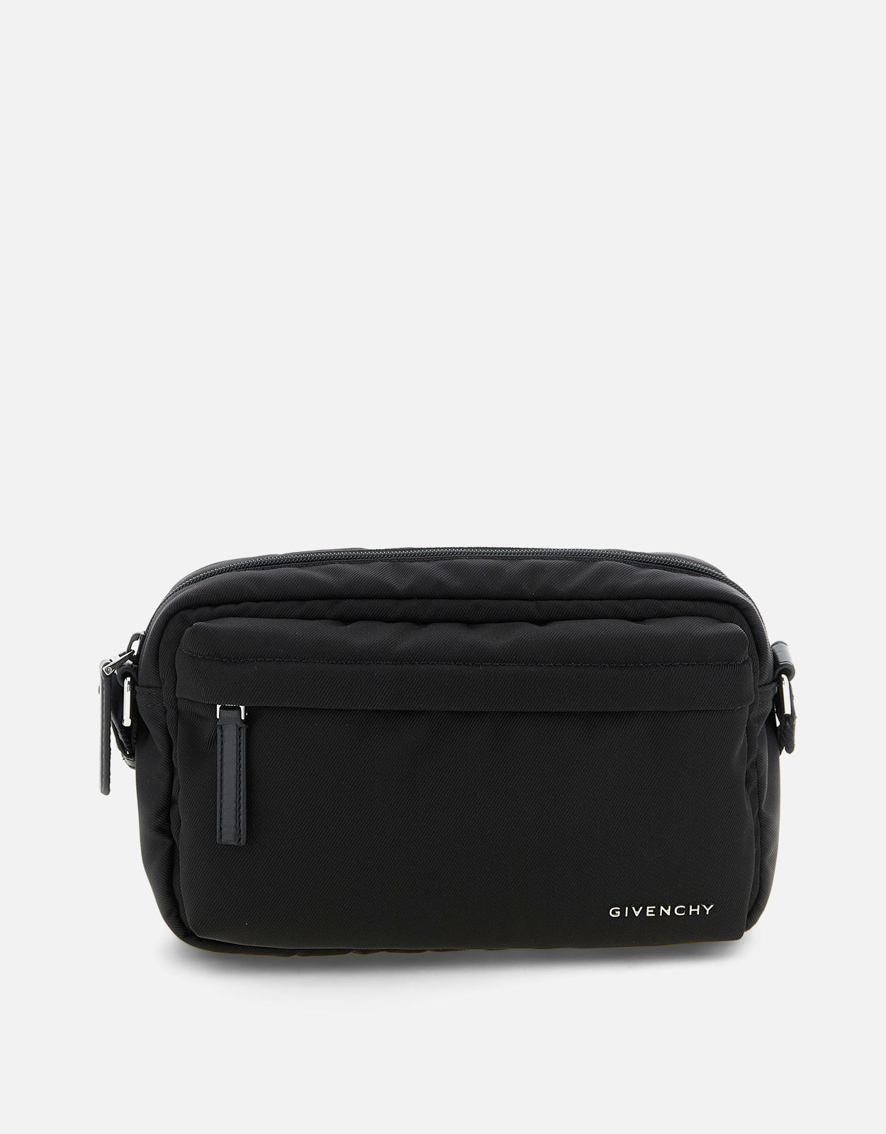 U*E様 GIVENCHY ボディバッグ ブラック Givenchy メンズEssential Uナイロン小牛革クロスボディバッグ