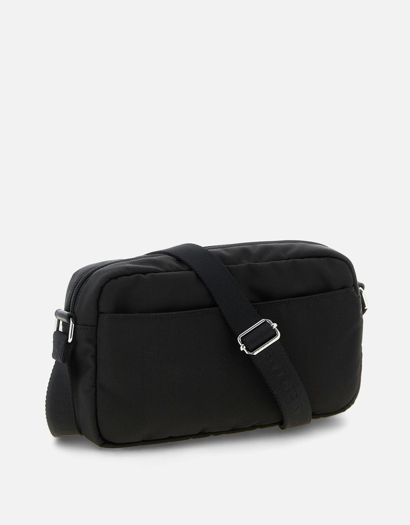 Givenchy メンズEssential Uナイロン小牛革クロスボディバッグ