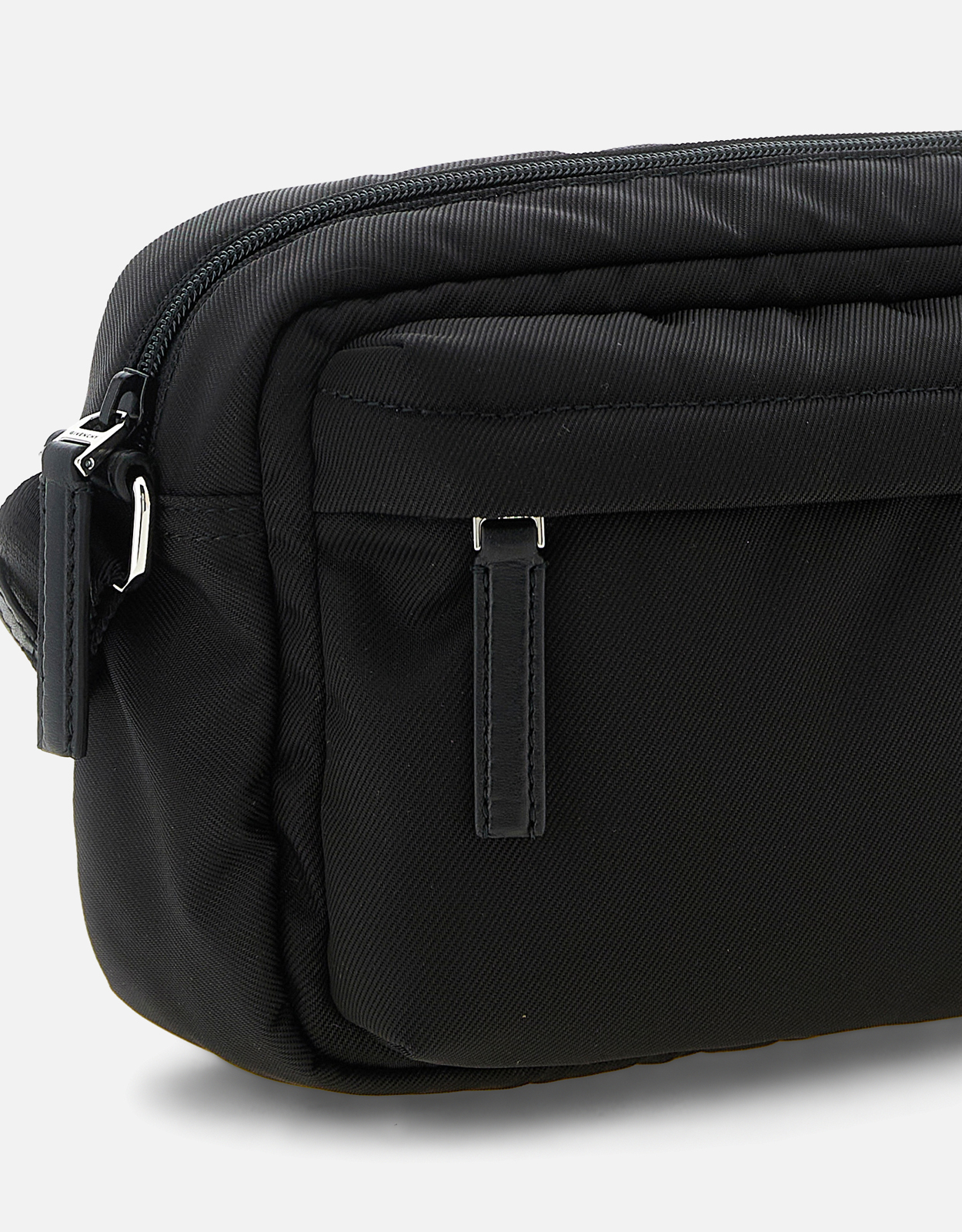 Givenchy メンズEssential Uナイロン小牛革クロスボディバッグ