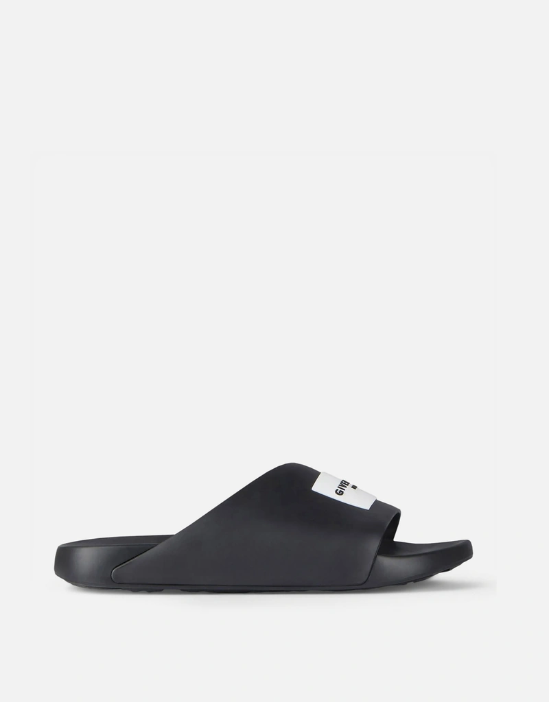 Givenchy メンズ ラベルスライドラバーミュール () IFCHIC.COM