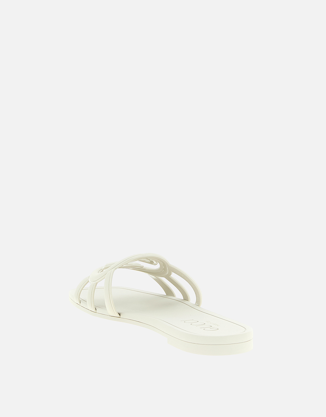 Gucci インターロッキングGラバーフラットスライドサンダル () IFCHIC.COM