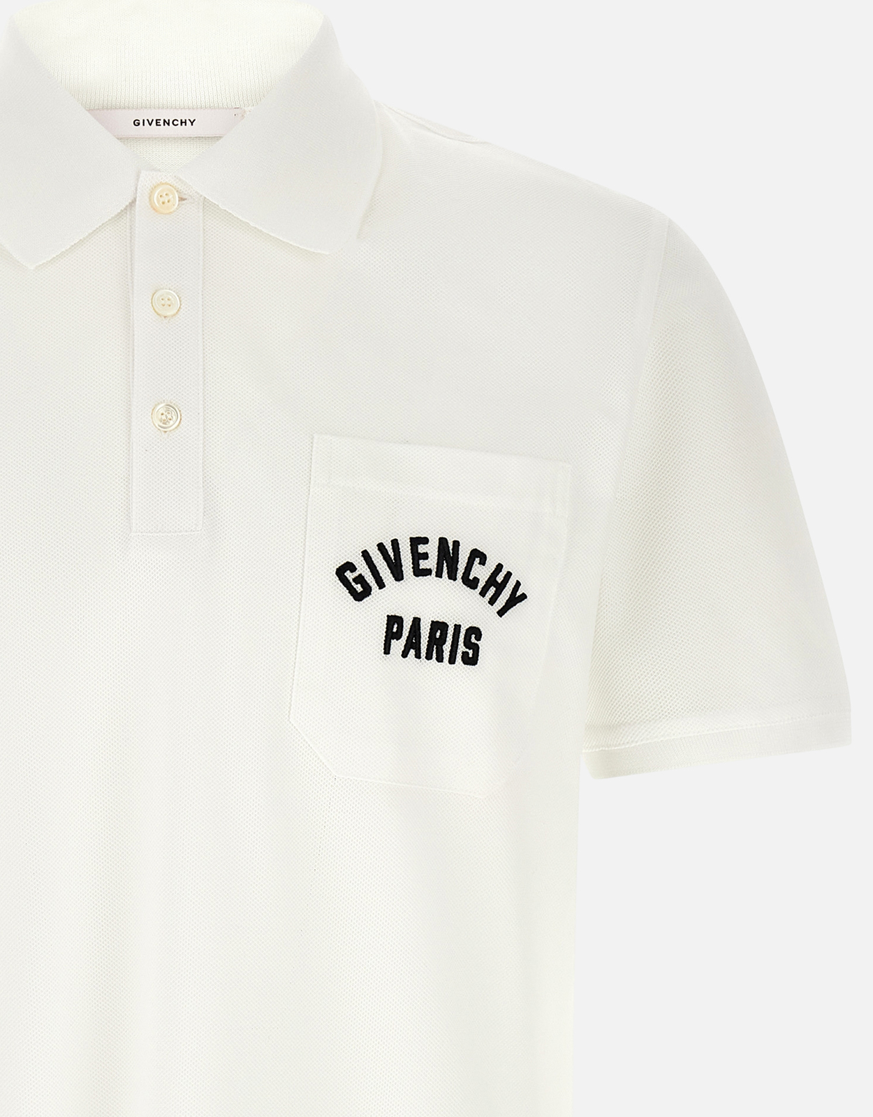 Givenchy メンズポケット刺繍コットンポロシャツ (すべての新品