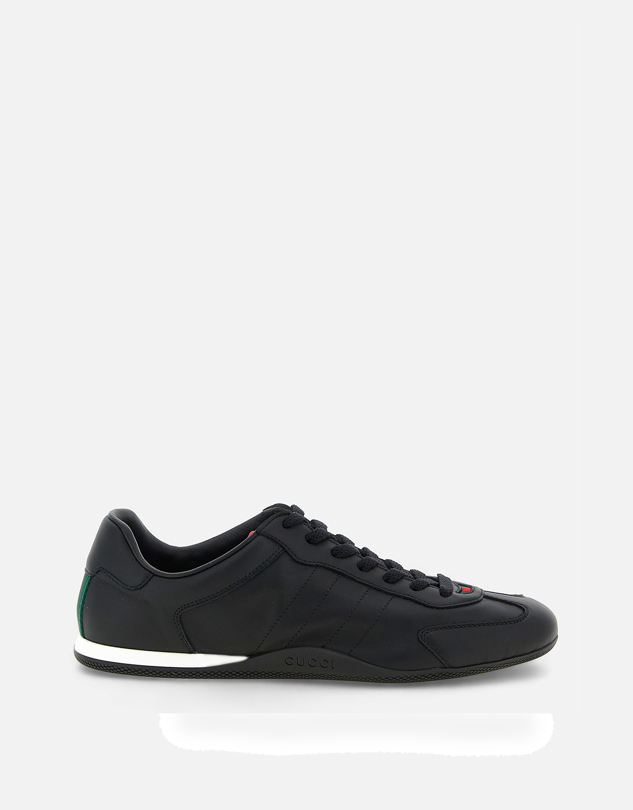 Gucci メンズシフトカーフレザースニーカー () IFCHIC.COM