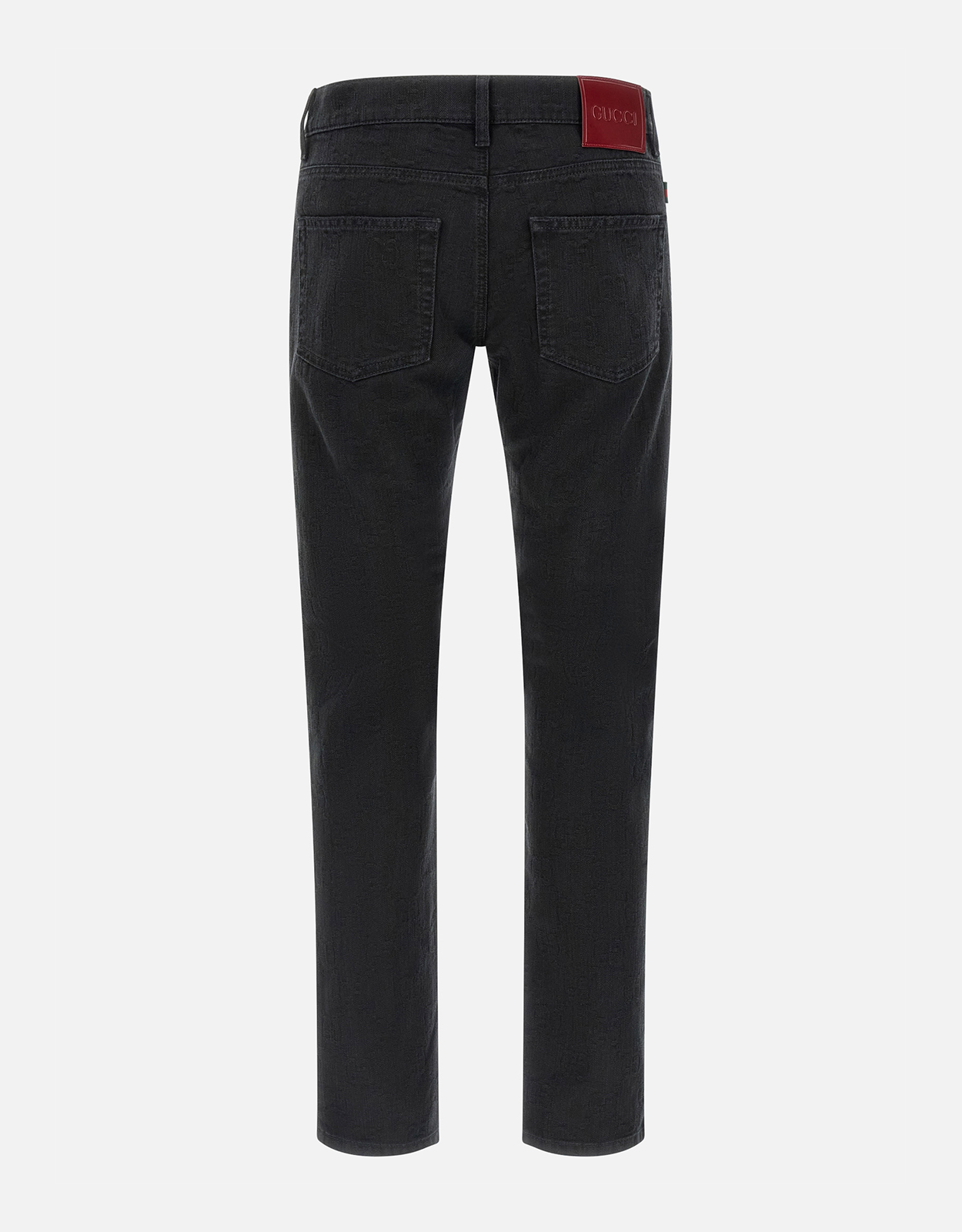 Gucci メンズGGジャカードデニムテーパードパンツ (すべての新品