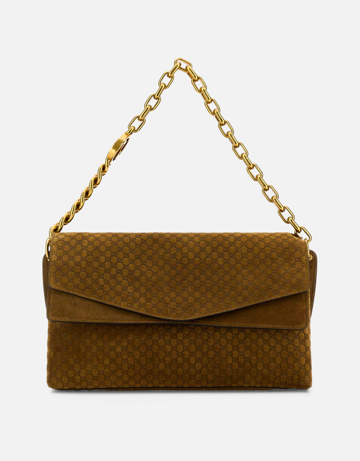Gucci スエード大きめショルダーバッグ () IFCHIC.COM