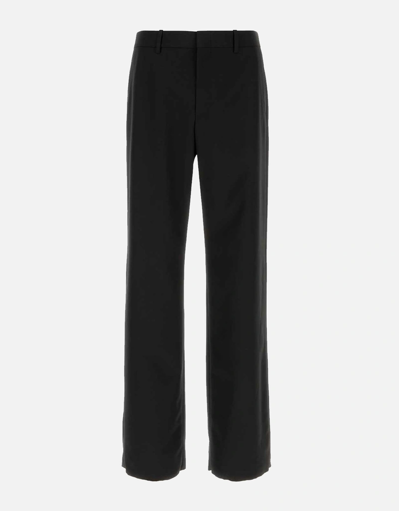 Gucci メンズウールシルクツイルパンツ (すべての新品) IFCHIC.COM