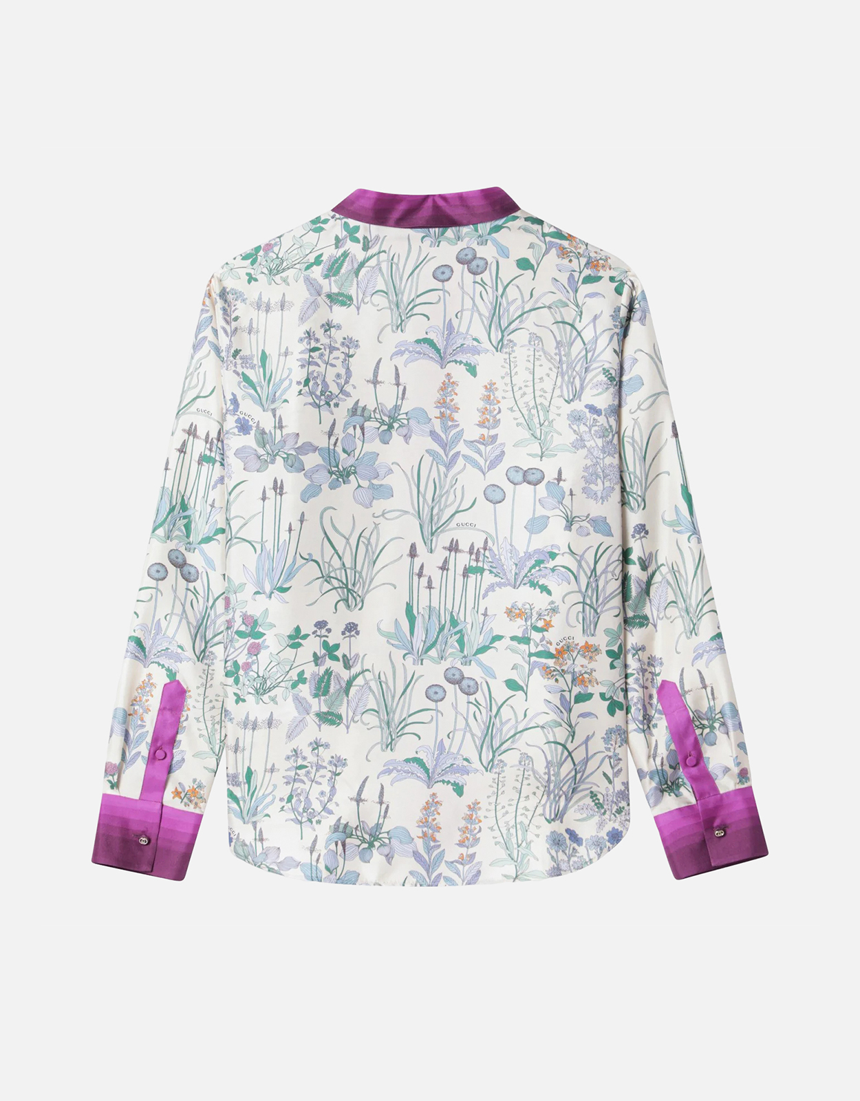Gucci プリントシルクツイルシャツ (トップス) IFCHIC.COM