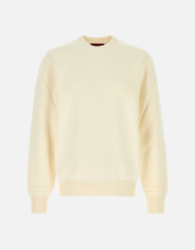 Gucci メンズニットコットンウールセーター (すべての新品) IFCHIC.COM