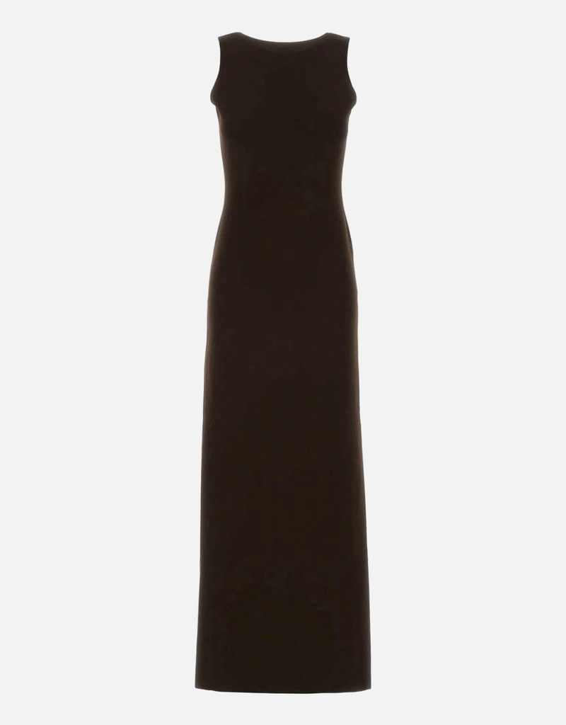 Gucci - stretch viscose blend dress scoop back maxi Gucci - stretch viscose blend dress scoop back maxi