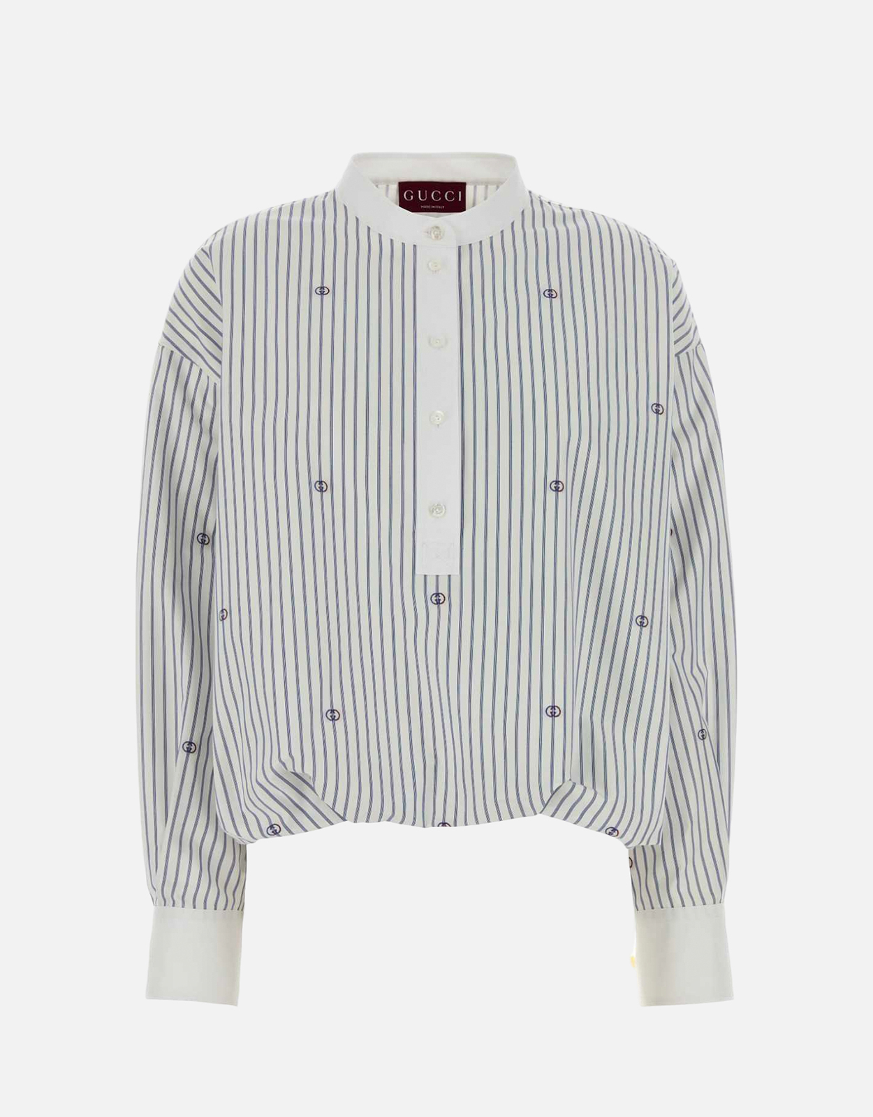 Gucci 刺繍ポプリンシャツ (すべての新品) IFCHIC.COM