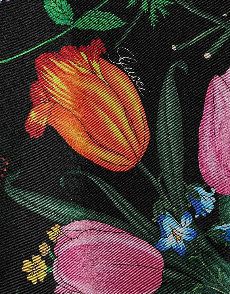 Gucci プリントシルクツイルシャツ (トップス) IFCHIC.COM