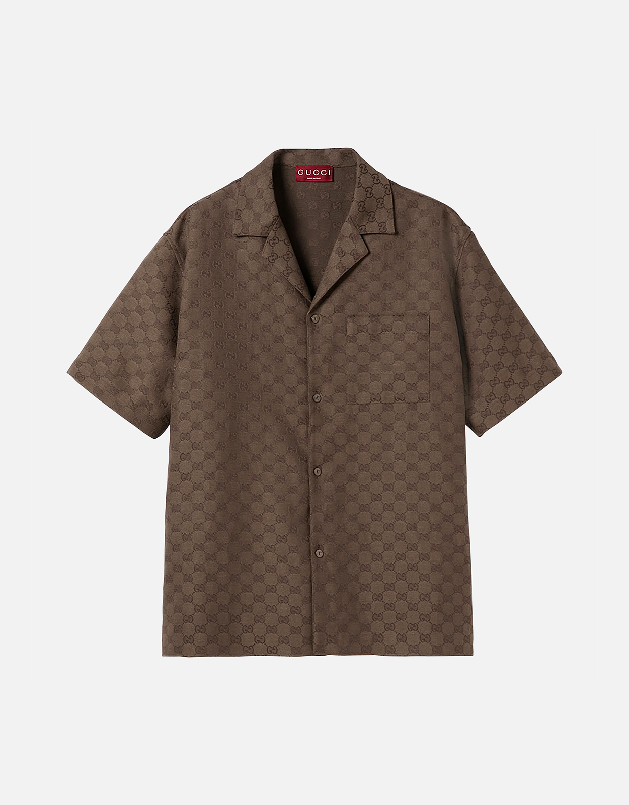 GUCCI GGロゴポロシャツ L ボーリングシャツ GUCCI】【GGスター】【ボウリングシャツ】【イタリア製】【トップス