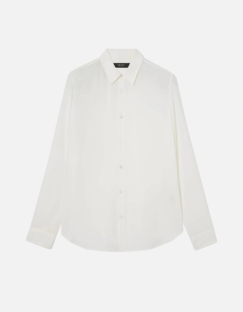 Gucci シルククレープデシンシャツ (トップス) IFCHIC.COM