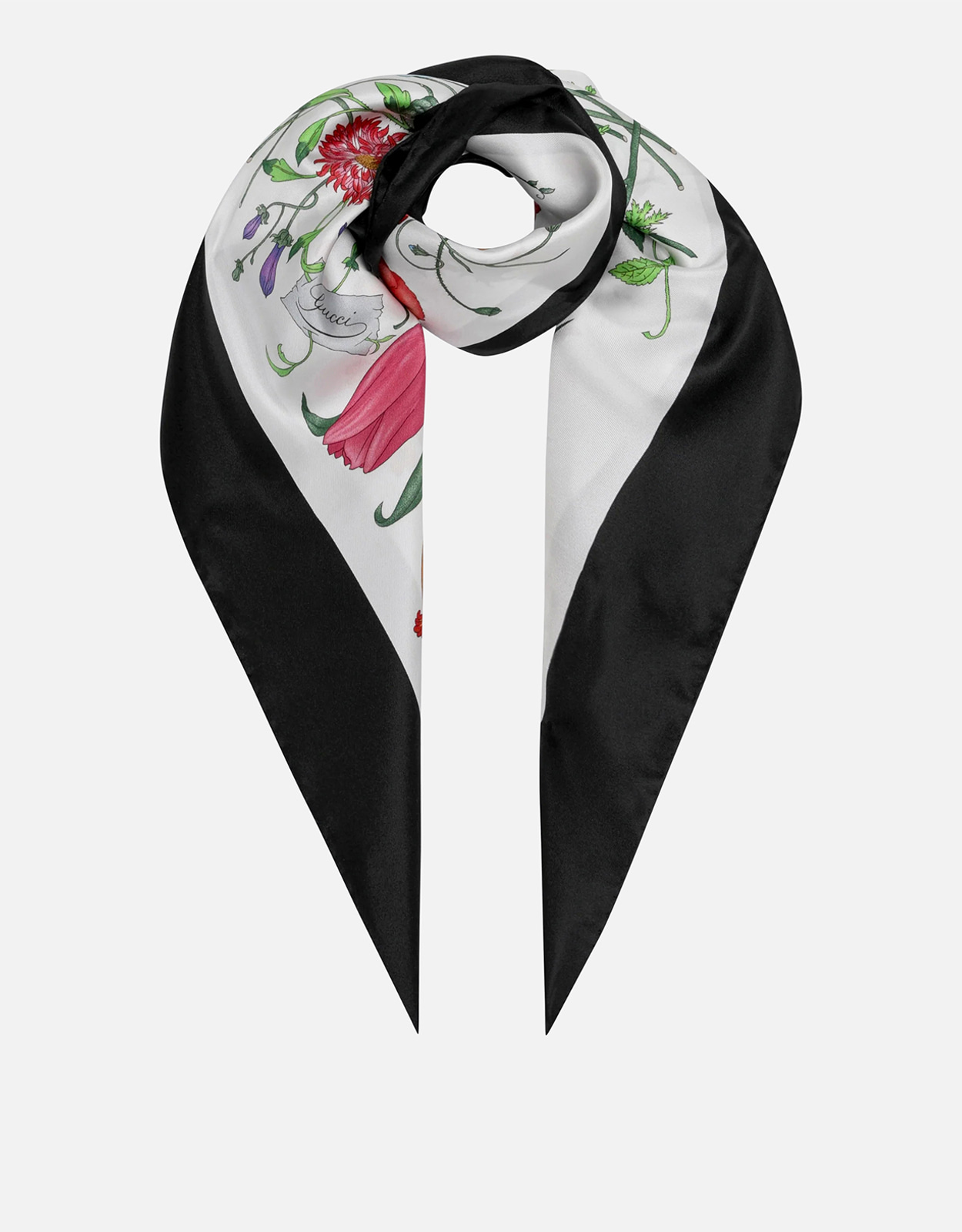 SALE❗稀少GUCCI リボンとメダル柄のシルクスカーフ Gucci シルクスカーフ | スカーフ 新作・セール | IFCHIC ジャパン公式