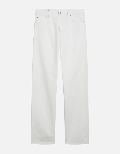 Gucci ホワイトデニムホースビットディテールパンツ (パンツ) IFCHIC.COM