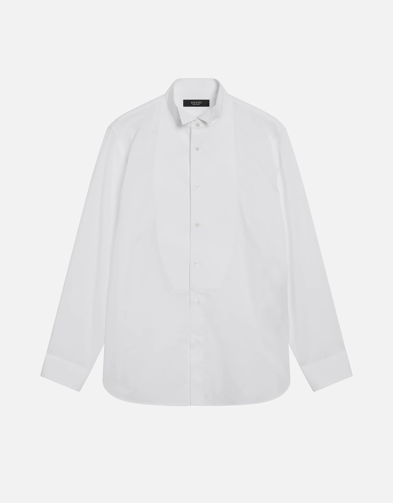 Gucci ライトシャンブレーコットンタキシードシャツ (トップス) IFCHIC.COM Gucci ライトシャンブレーコットンタキシードシャツ (トップス) IFCHIC.COM